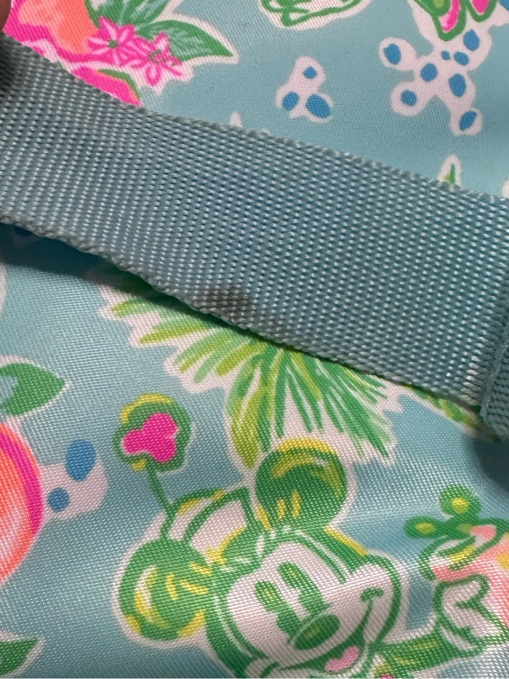 Disney Parks x Lilly Pulitzer Backpack Mickey Minnie Cinderella Castle Tropical - Picture 11 of 13